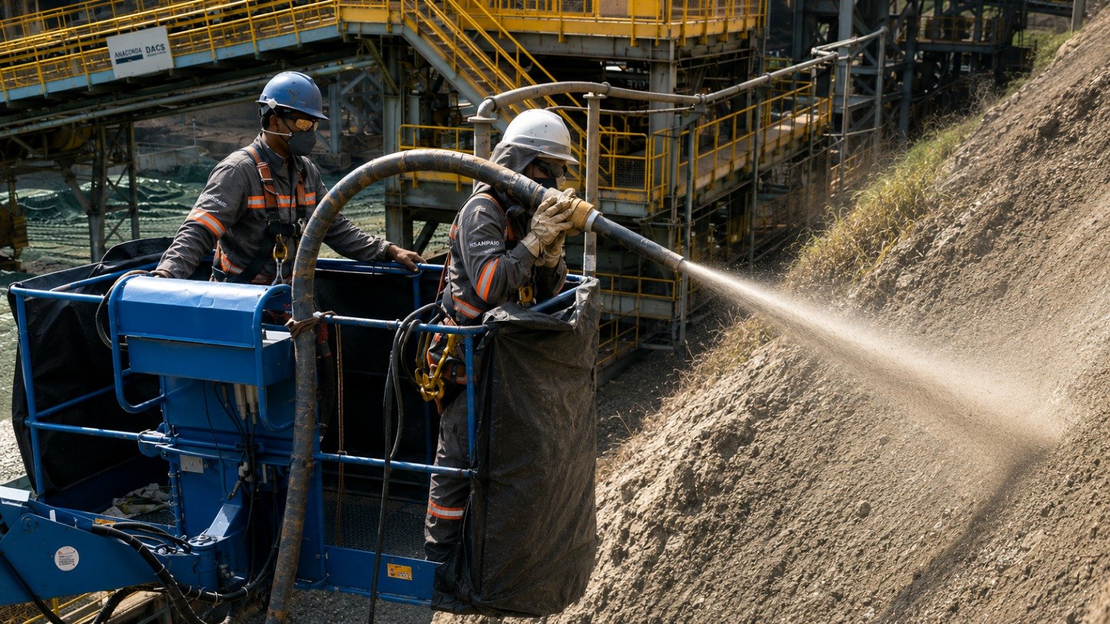 Concreto Projetado (Shotcrete): Técnica, Controle Tecnológico e Aplicações em Contenção de Taludes